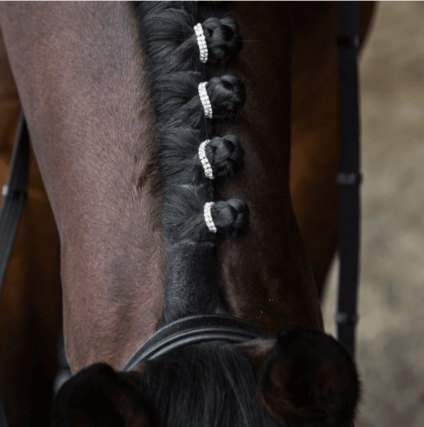 Hovedbilde Flettebånd med krystallstener ...