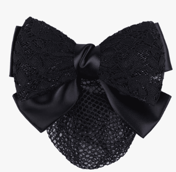 Hovedbilde Hårsløyfe blonder SVART